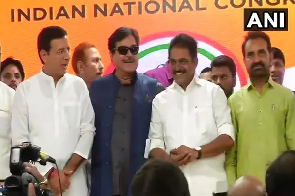 कांग्रेस के हुए शत्रुघ्न, कहा बीजेपी में तानाशाही रूप से चलाई जा रही है सरकार