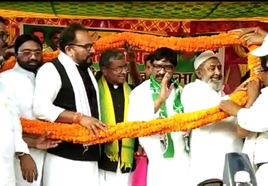 षड्यंत्र है अंतिम चरण में संथाल का चुनाव: हेमंत