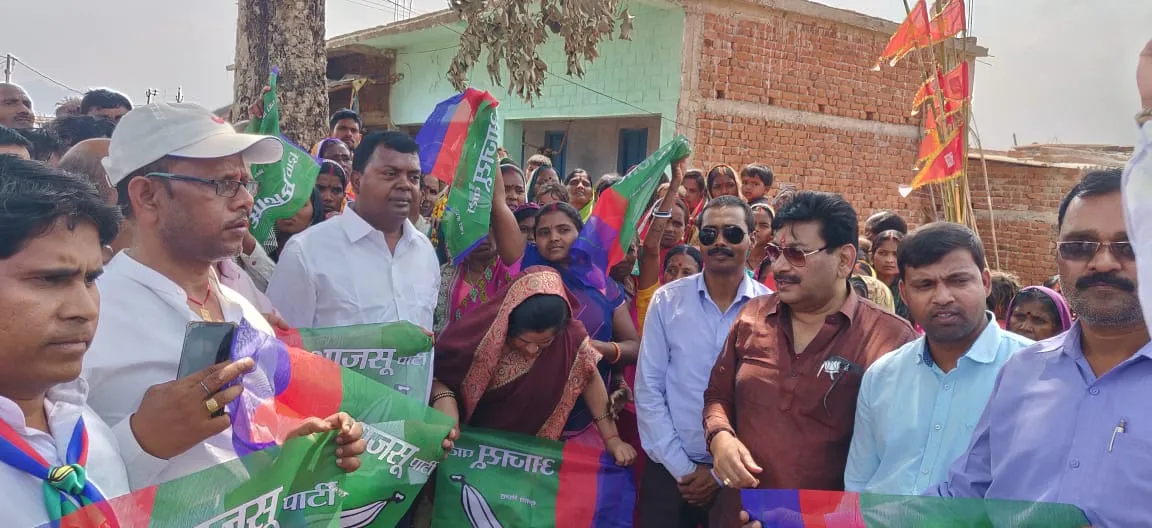 चौधरी-शाहाबादी ने मिलकर चलाया जनसंपर्क