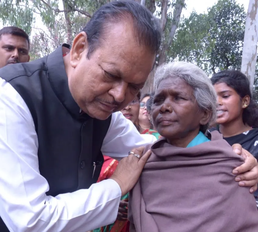 सुबोधकांत के पक्ष में पदयात्रा