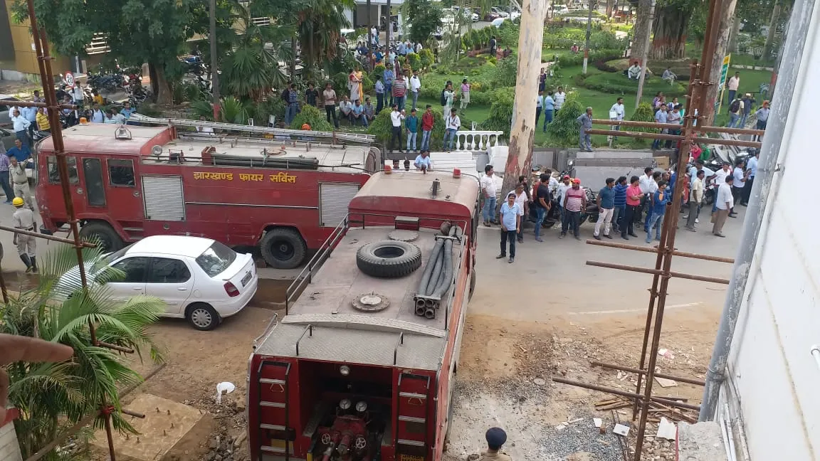 दरभंगा हाउस में लगी आग, कोई हताहत नहीं