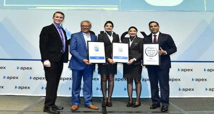 गोएयर को मिला एपेक्स का सर्वोच्च फोर-स्टार रेटिंग