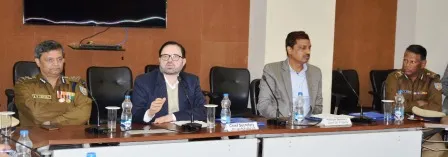 नेशनल डिफेंस कॉलेज के प्रतिनिधिमंडल मिले आला अधिकारियों से, हुई झारखंड के हर पहलुओं पर चर्चा