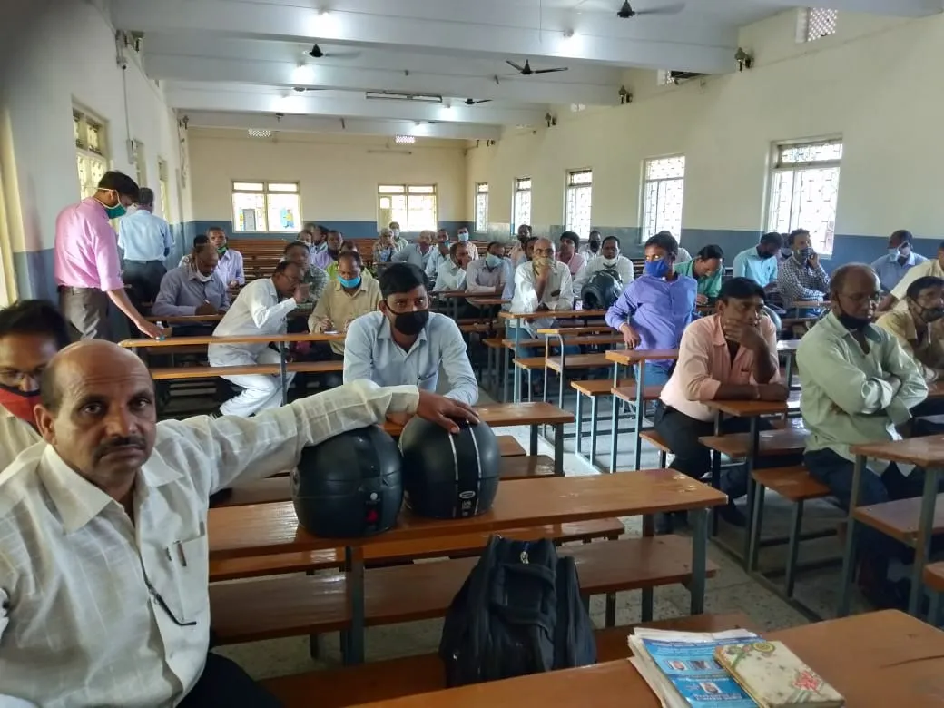 कोलियरी विद्यालय के शिक्षकों ने किया जैक नोटिफिकेशन का विरोध