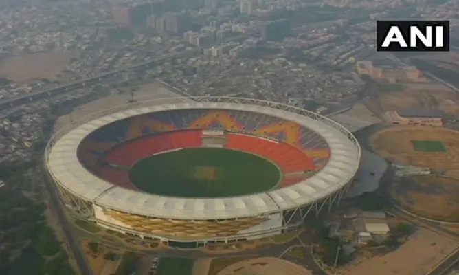 नरेंद्र मोदी स्टेडियम का राष्ट्रपति ने किया उदघाटन, शुरू हुआ विरोध, हार्दिक का आरोप सरदार का अपमान है यह