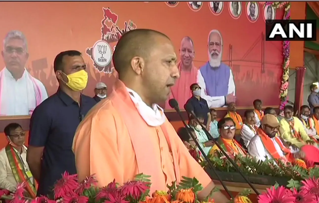 #WestBengalElections ममता पर योगी का निशाना, राम द्रोही का भारत और बंगाल में कोई काम नहीं