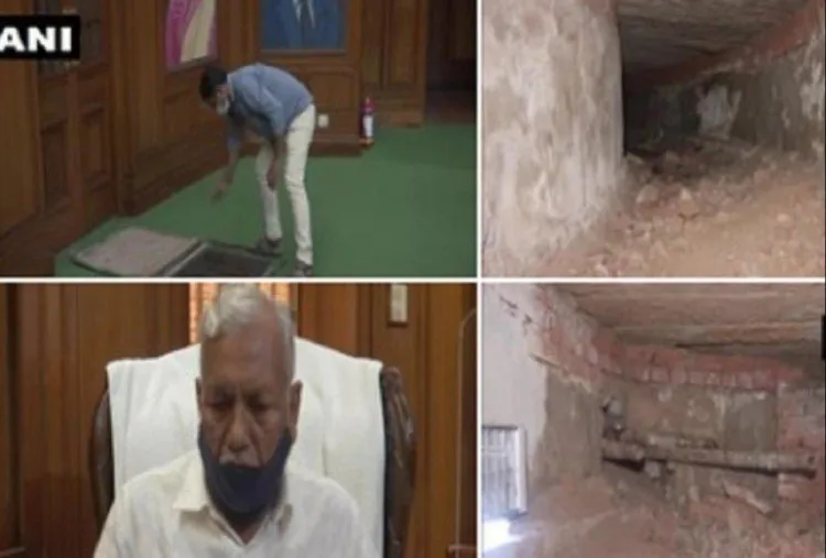 दिल्ली विधानसभा में मिला सुरंग रहा सुर्खियों में  