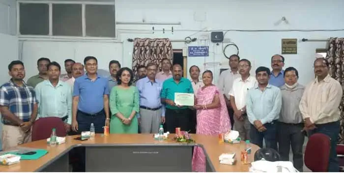 सोसाइटी ऑफ जियो साइंटिस्ट ने डॉ रणजीत कुमार सिंह को उनके योगदान के लिए किया सम्मानित