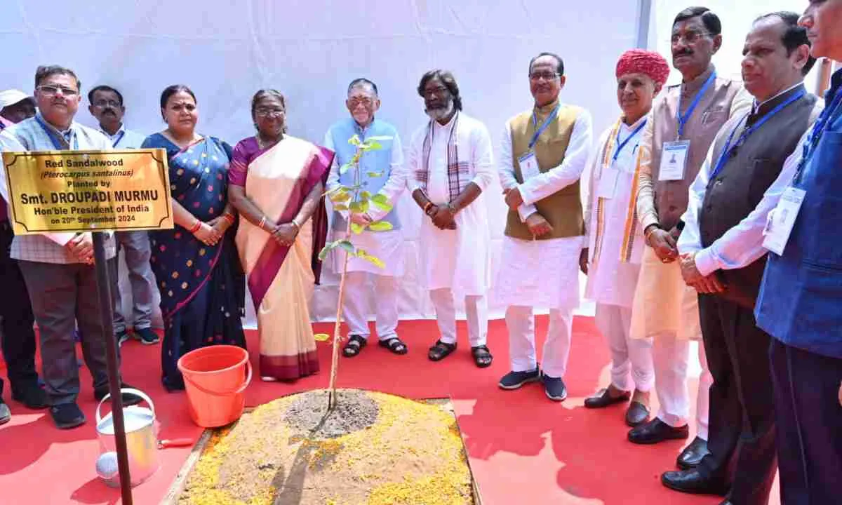 राष्ट्रपति द्रौपदी मुर्मू ICAR के शताब्दी समारोह में हुईं शामिल, राज्यपाल और सीएम भी रहे मौजूद   