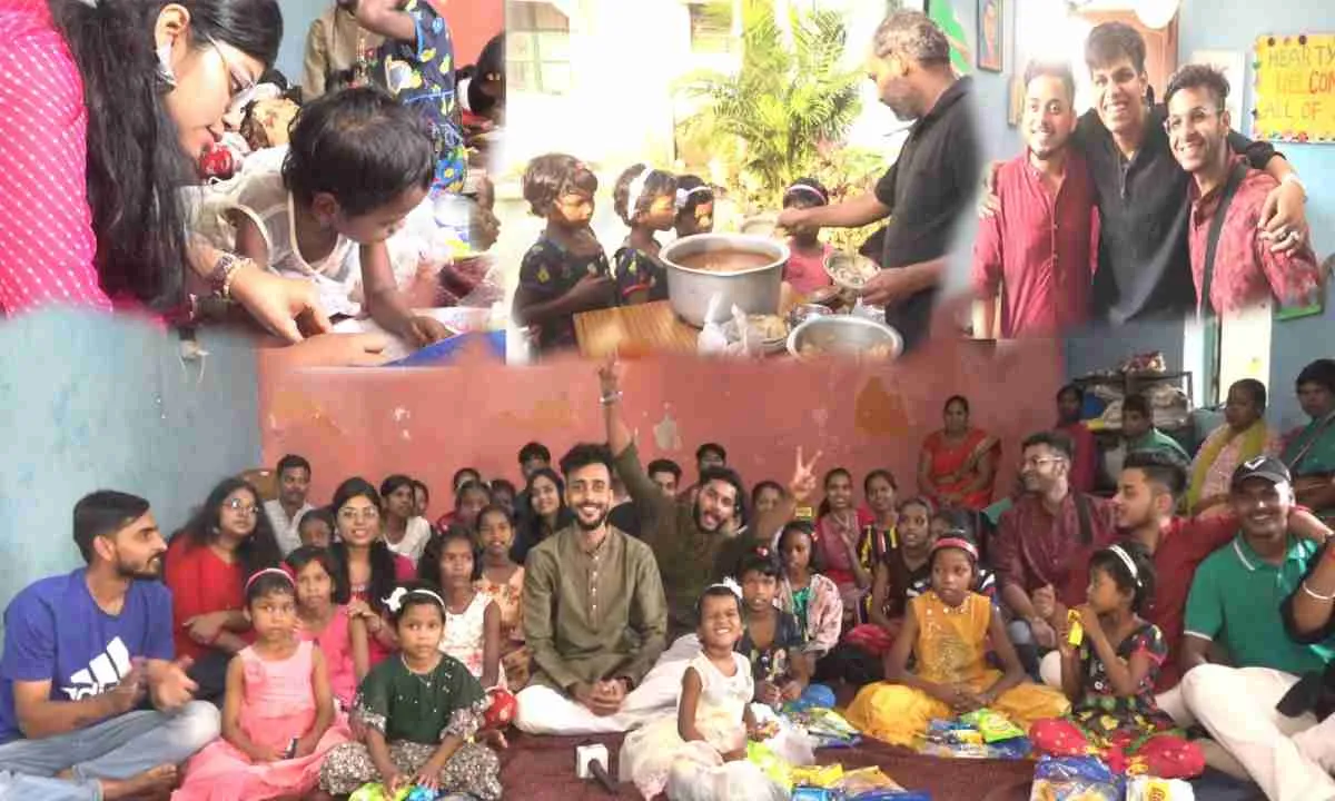 हित्या फाउंडेशन ने मेहर होम अनाथालय में मनाई दिवाली, खिल उठे बच्चों के चेहरे