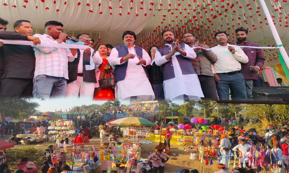 Hazaribagh news: 26 जनवरी को इसको मेला में उमड़ा सैलानियों का जनसैलाब 