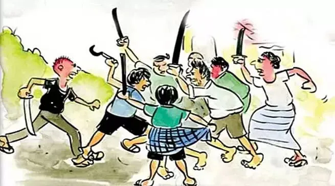 KODERMA NEWS: जमीन विवाद को लेकर जमकर मारपीट, आधा दर्जन घायल