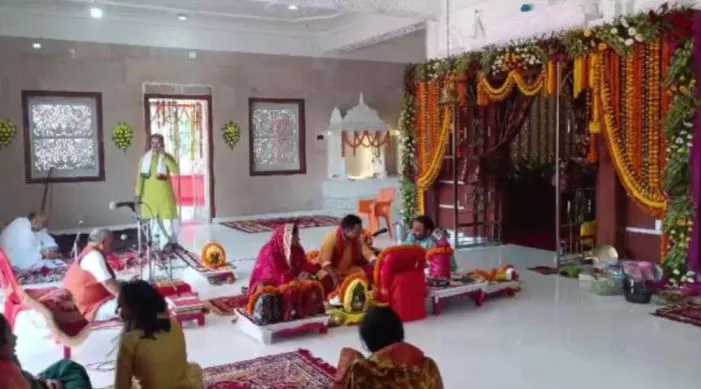 शीतलपुर के श्री दशमहाविद्या मंदिर में चार दिवसीय भव्य पूजा उत्सव, महा भंडारे के साथ होगा समापन