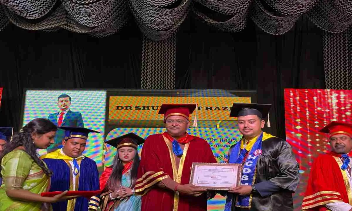 काॅलेज ऑफ डेंटल साइंसेस एंड होस्पिटल में दीक्षांत समारोह का आयोजन, 58 विद्यार्थियों को मिली डिग्री