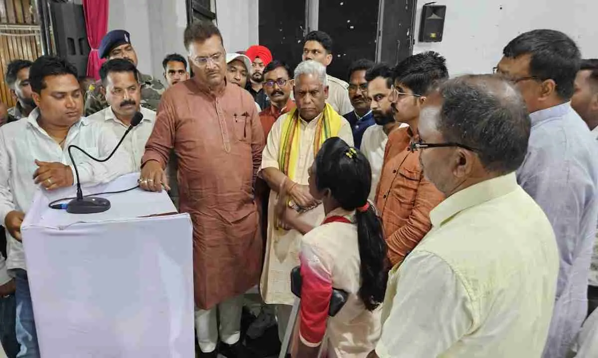 संसद के प्रयास से दिव्यांगों के खिले चेहरे