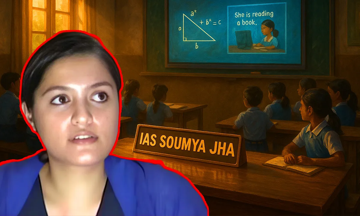 IAS बनने के बाद सौम्या झा ने जो किया, वो किसी ने नहीं सोचा था, AI से मचा दिया धमाका! 