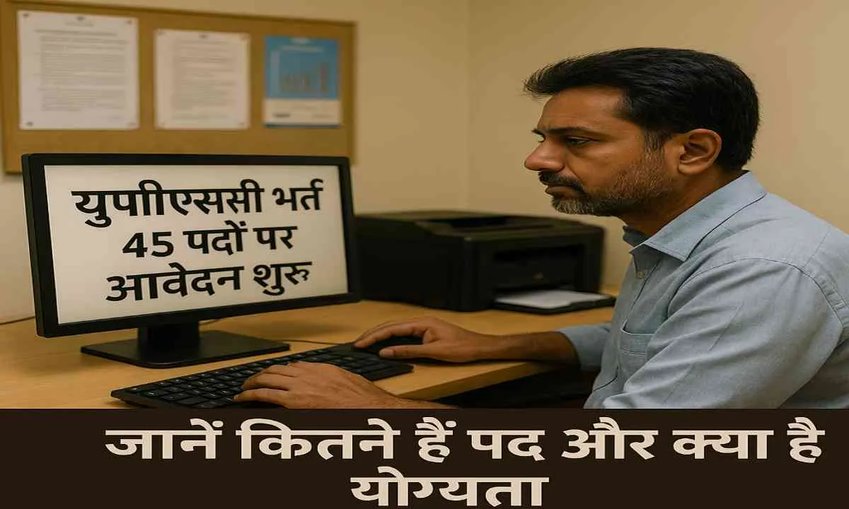 UPSC भर्ती 2025: असिस्टेंट डायरेक्टर के पद पर निकली वैकेंसी? जानिए पूरी डिटेल