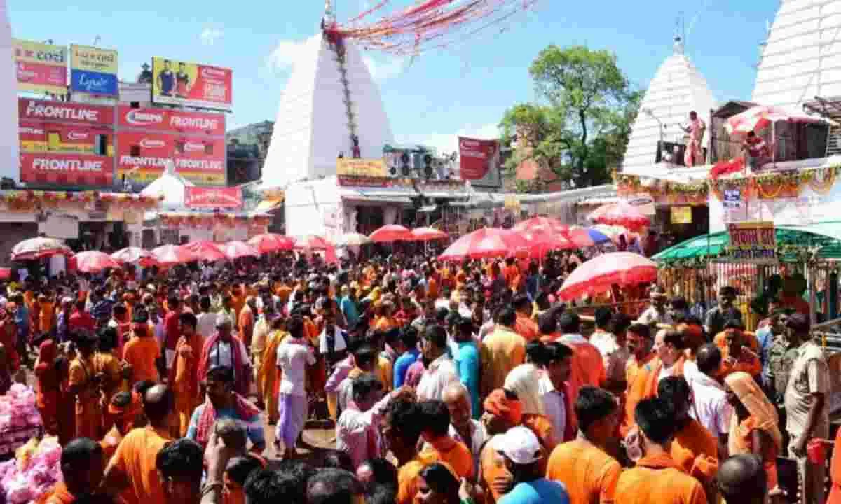 श्रावणी मेला: तीसरी सोमवारी को बाबाधाम में आस्था का सैलाब, प्रशासन हाई अलर्ट पर
