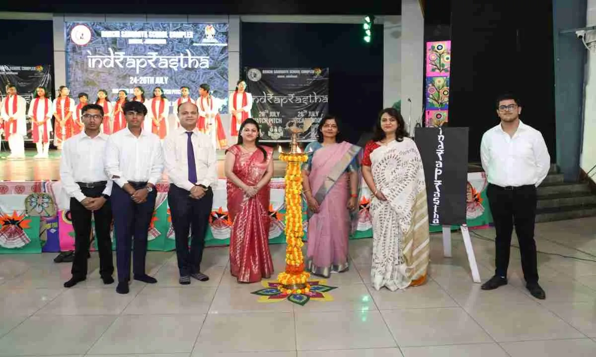 Ranchi News: सरला बिरला पब्लिक स्कूल में ‘इंद्रप्रस्थ 2025' का भव्य शुभारंभ