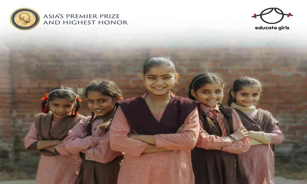 एजुकेट गर्ल्स बनी 2025 रेमन मैग्सेसे अवॉर्ड पाने वाली पहली भारतीय संस्था 