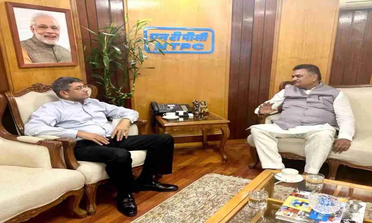 Hazaribagh News: दिल्ली में एनटीपीसी अध्यक्ष से मिले सांसद मनीष जायसवाल, विस्थापितों के मुद्दे को उठाया