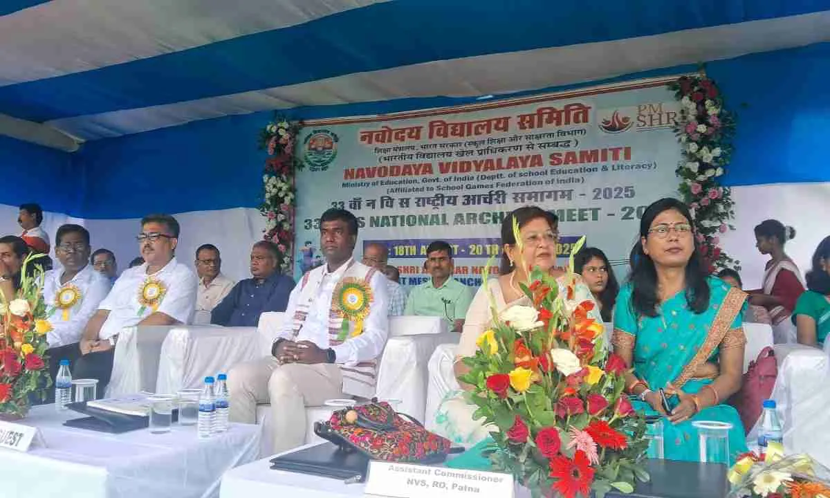 रांची में 33वें नेशनल आर्चरी मीट 2025 का हुआ भव्य आगाज़, उपायुक्त ने किया प्रतियोगिता का शुभारंभ