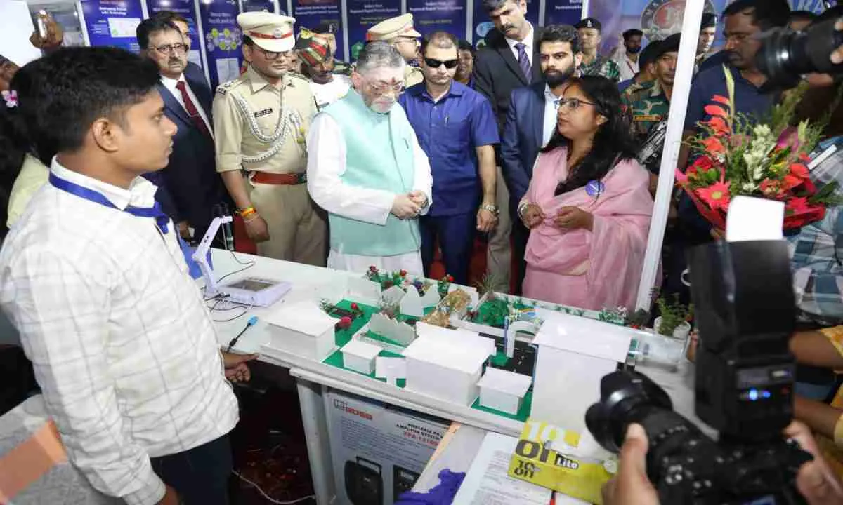 सरला बिरला पब्लिक स्कूल में स्वर्णिम भारत एक्सपो-2025 का आयोजन