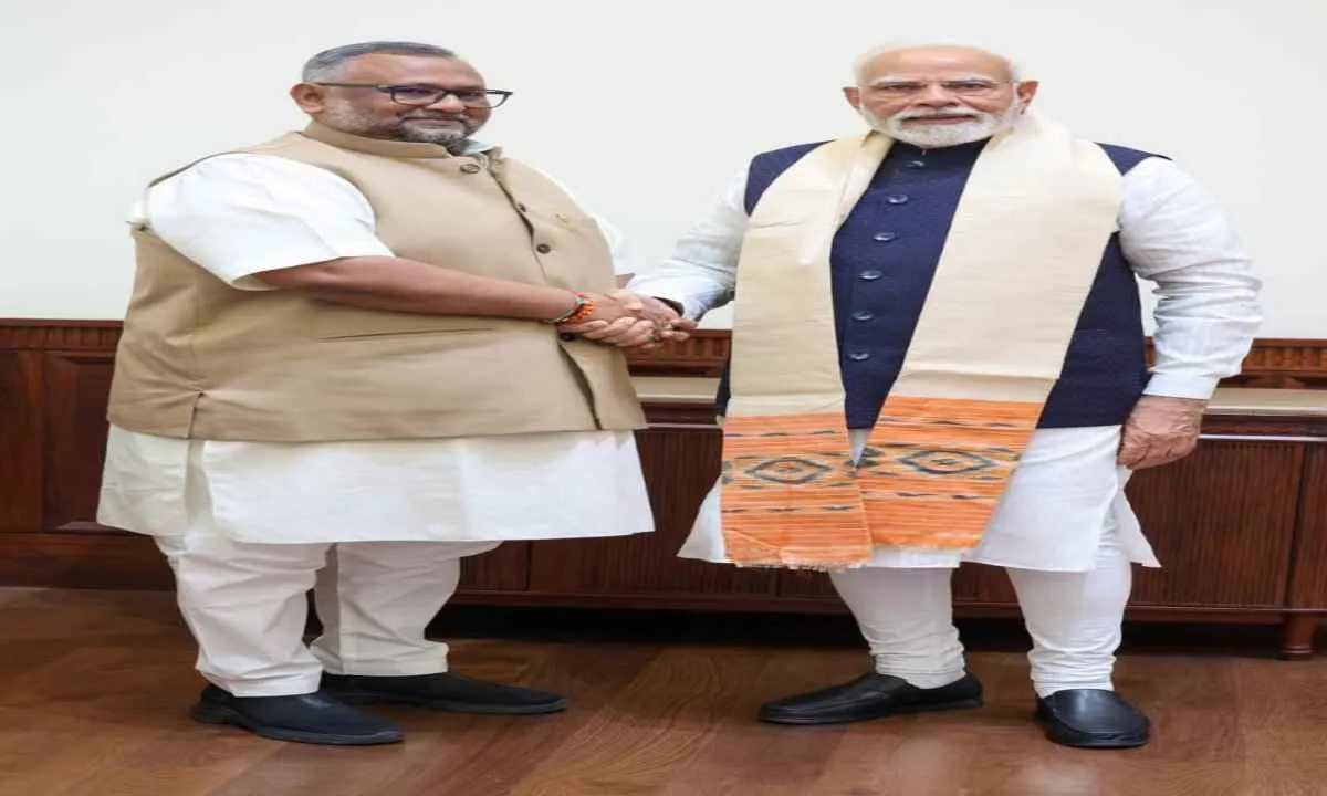 प्रधानमंत्री मोदी से मिले सांसद डॉ. प्रदीप वर्मा, झारखंड के हालात पर की चर्चा