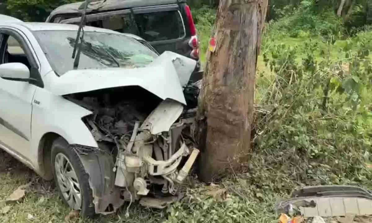 Giridih News: दो कारों की टक्कर में कई घायल, भेजा गया अस्पताल