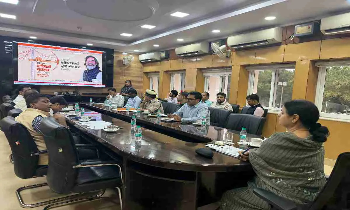 झारखंड आदिवासी महोत्सव की तैयारियों में तेजी, 9 से 11 अगस्त तक होगा भव्य आयोजन