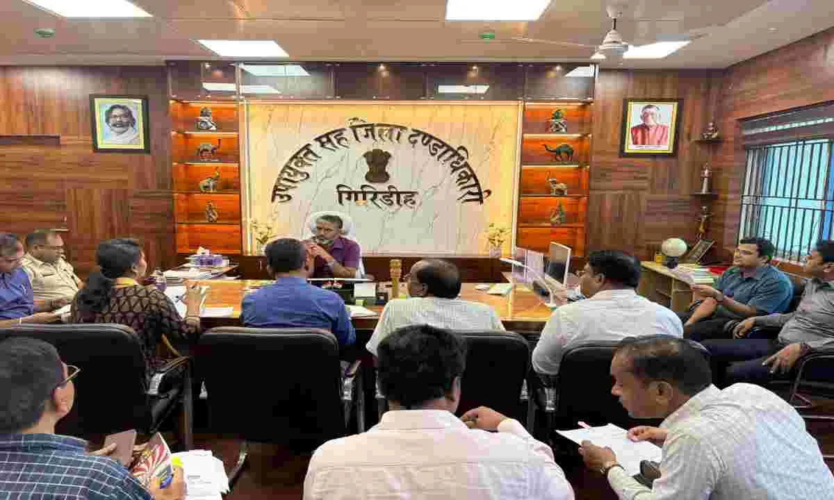 गिरिडीह में आदिवासी महोत्सव की तैयारियां तेज, डीसी की अध्यक्षता में समीक्षा बैठक