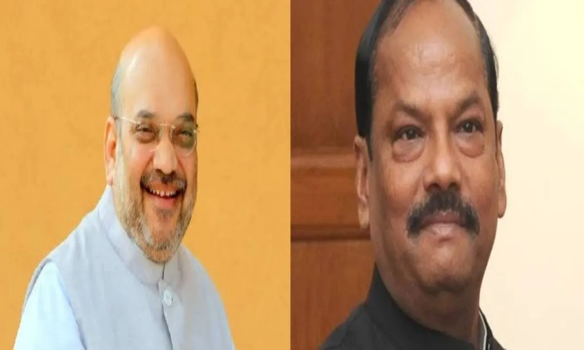 रघुवर दास ने गृह मंत्री अमित शाह को कार्यकाल की ऐतिहासिक उपलब्धि पर दी बधाई