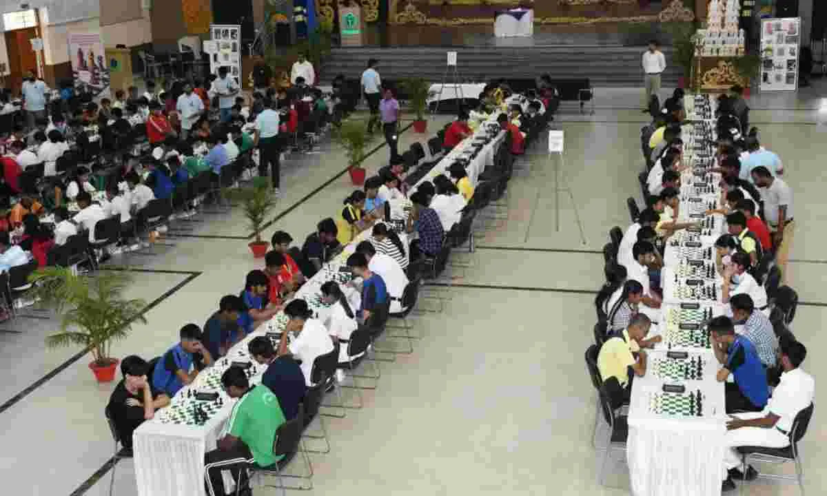 Ranchi News: डीपीएस में सम्पन्न हुआ पहला जेसीसी स्कूल ओपन रैपिड शतरंज टूर्नामेंट