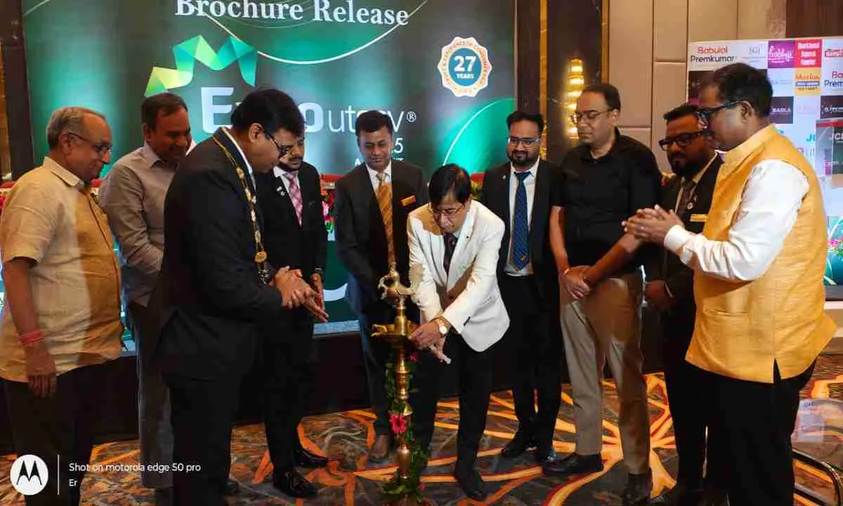 Ranchi News: जेसीआई ने एक्सपो उत्सव 2025 के एक्सपो ब्रोशर का किया अनावरण 