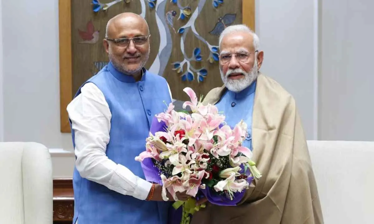 उपराष्ट्रपति चुनाव 2025: NDA उम्मीदवार सीपी राधाकृष्णन ने दाखिल किया नामांकन, पीएम मोदी बने मुख्य प्रस्तावक