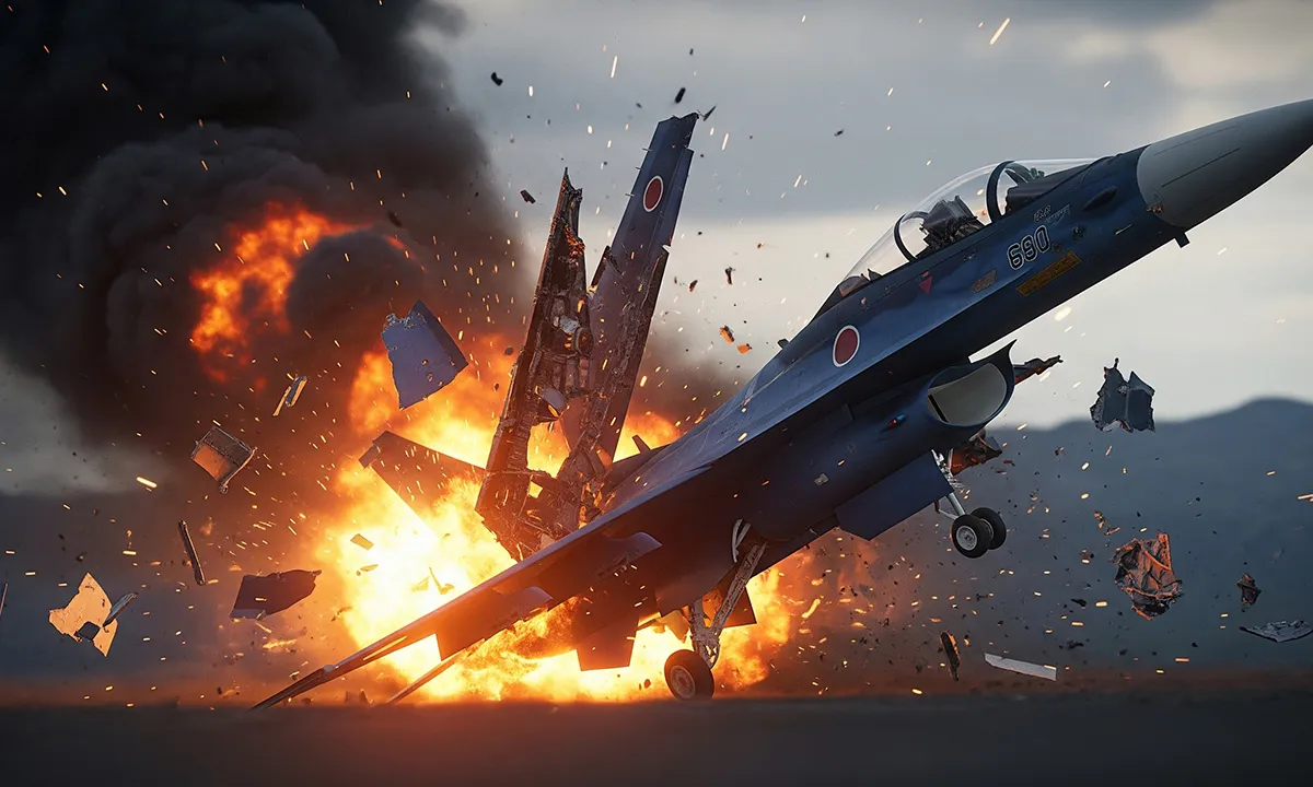 जापानी फाइटर जेट क्रैश: पायलट ने यूं दी मौत को मात! जानें क्या हुआ था