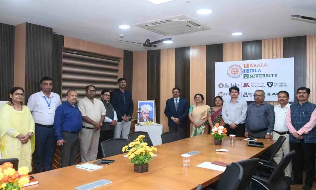 Ranchi News: अभियंता दिवस पर एसबीयू में कार्यक्रम का आयोजन