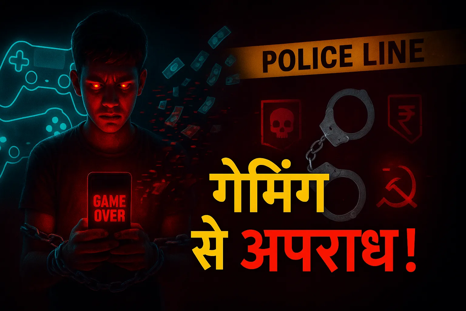 ऑनलाइन गेमिंग और जुआ अपराध: युवा पीढ़ी का अपराध की ओर झुकाव