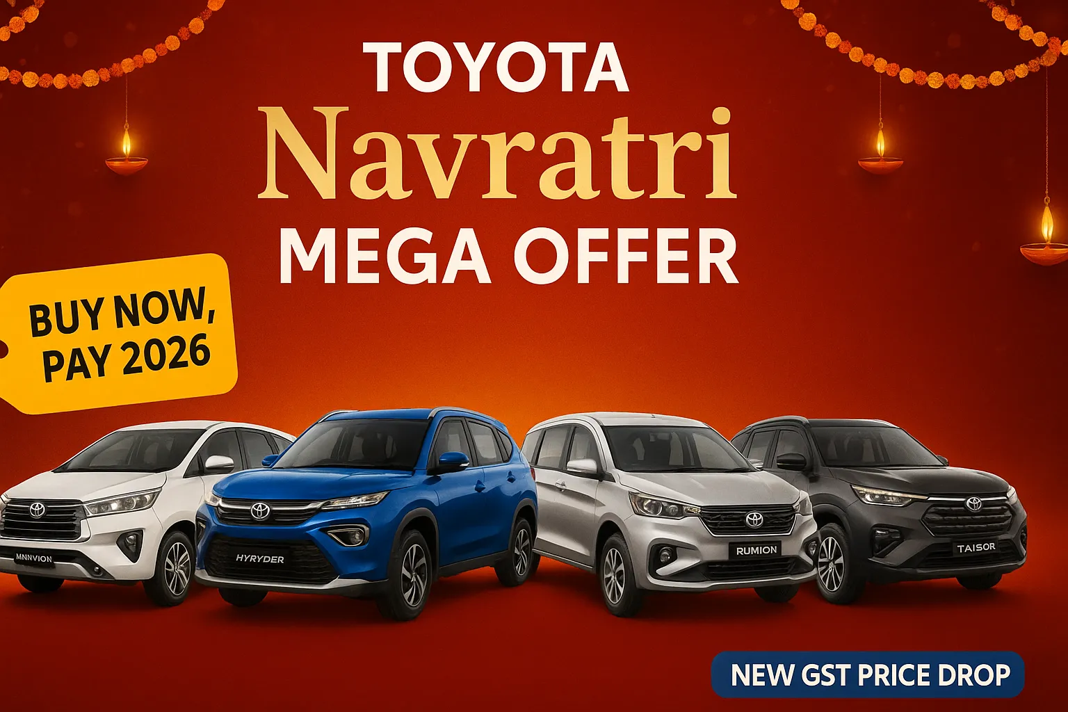 Buy Now, Pay 2026: ग्राहकों के लिए टोयोटा का अब तक का सबसे यूनिक ऑफर