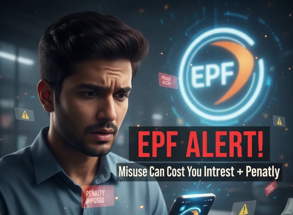 EPFO ने दी कड़ी चेतावनी: EPF राशि का गलत इस्तेमाल पड़ा भारी, ब्याज समेत वसूली की हो सकती है कार्रवाई