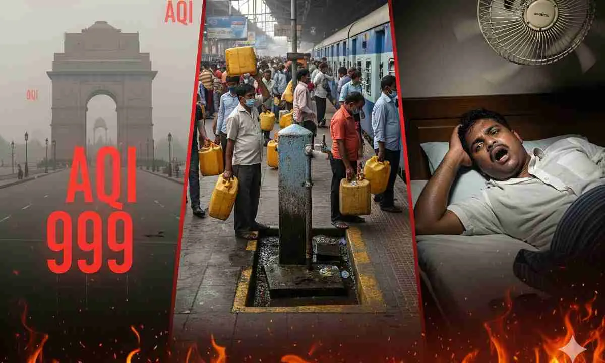 जलवायु संकट: हवा, पानी और नींद पर खतरा