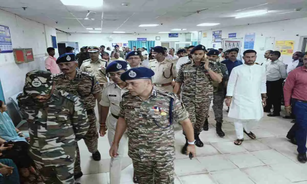 पलामू मुठभेड़ में घटना की जानकारी लेने पहुंची पुलिस मुख्यालय की चार सदस्यीय टीम