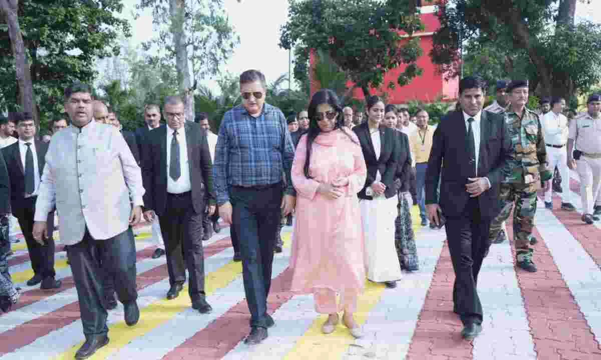 मुख्य न्यायाधीश तरलोक सिंह चौहान ने कोडरमा न्याय मंडल का किया निरीक्षण