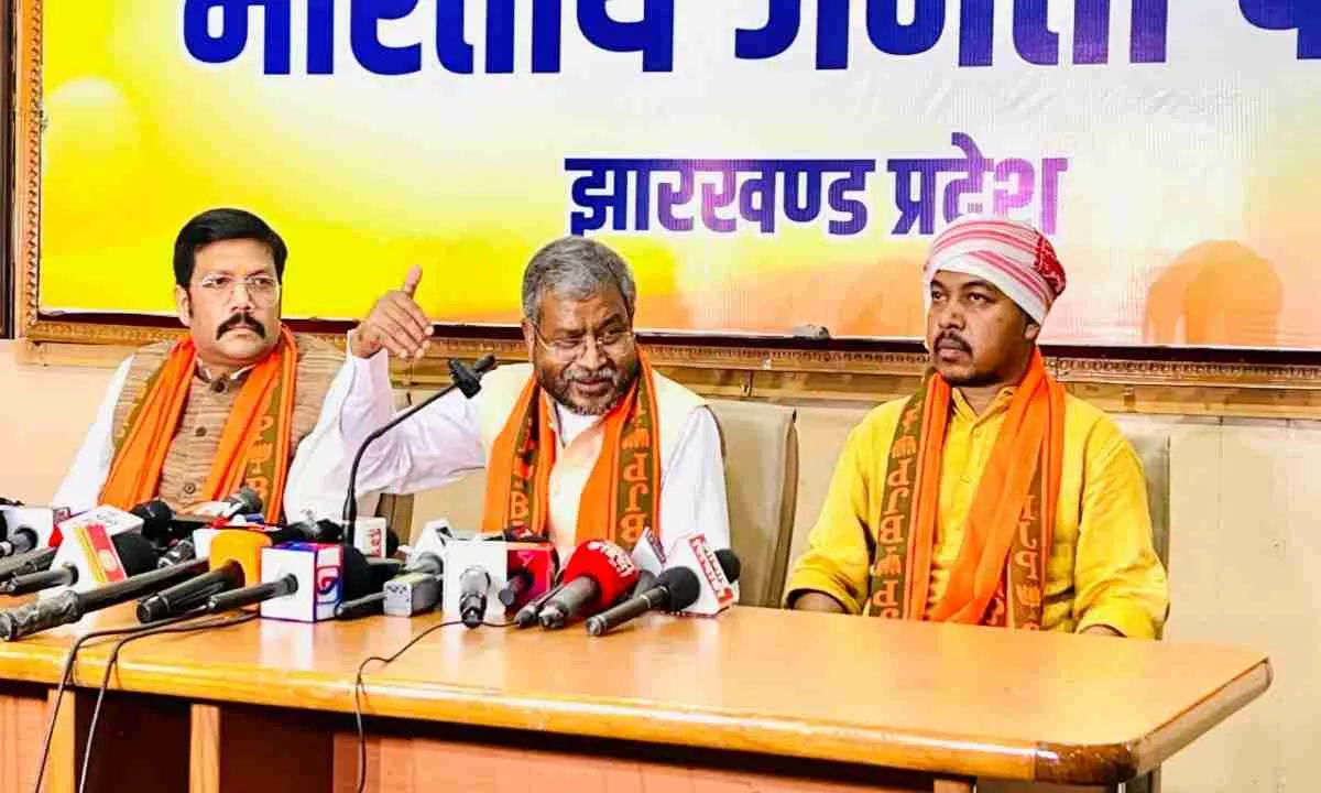 राज्य में डीएमएफटी फंड घोटाले के सरगना सीएम हेमंत: बाबूलाल मरांडी