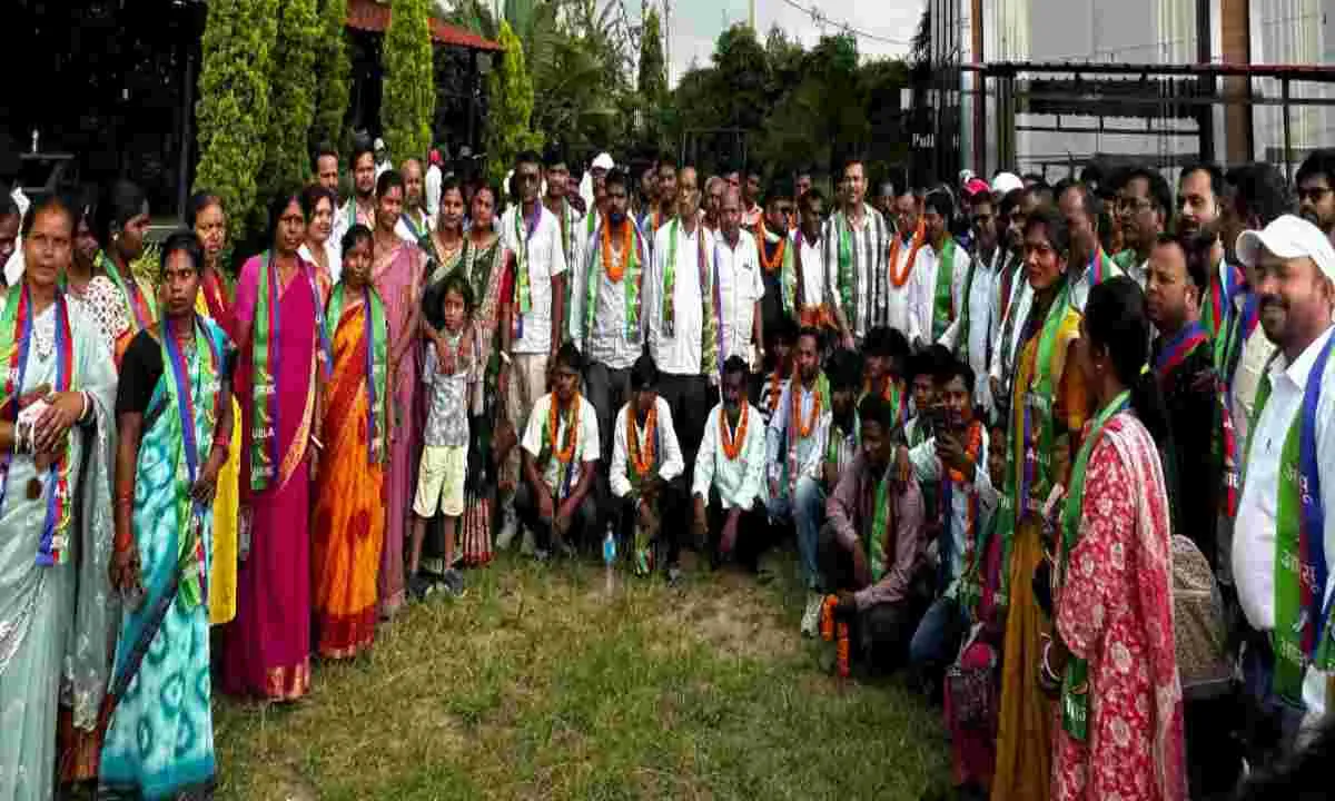 किसानों व विस्थापितों के लिए संघर्ष तेज करेगी आजसू: सुदेश महतो