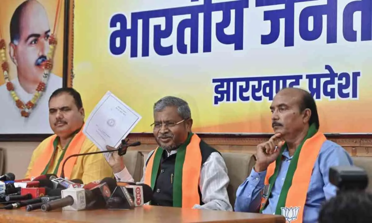 स्थानीय युवकों को रोजगार का नारा हेमंत सरकार का एक छलावा: बाबूलाल मरांडी