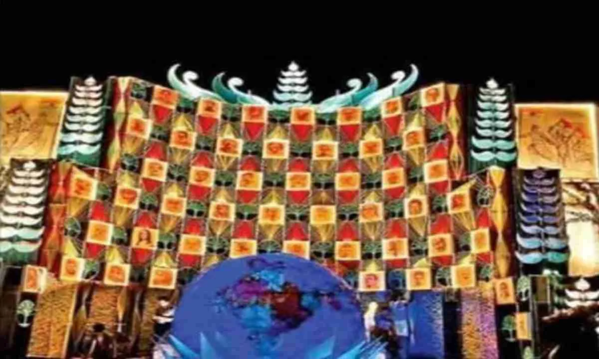 Ranchi News: श्री श्री बांधगाड़ी दुर्गा पूजा समिति इस वर्ष कर रही है इको फ्रेंडली पंडाल का निर्माण