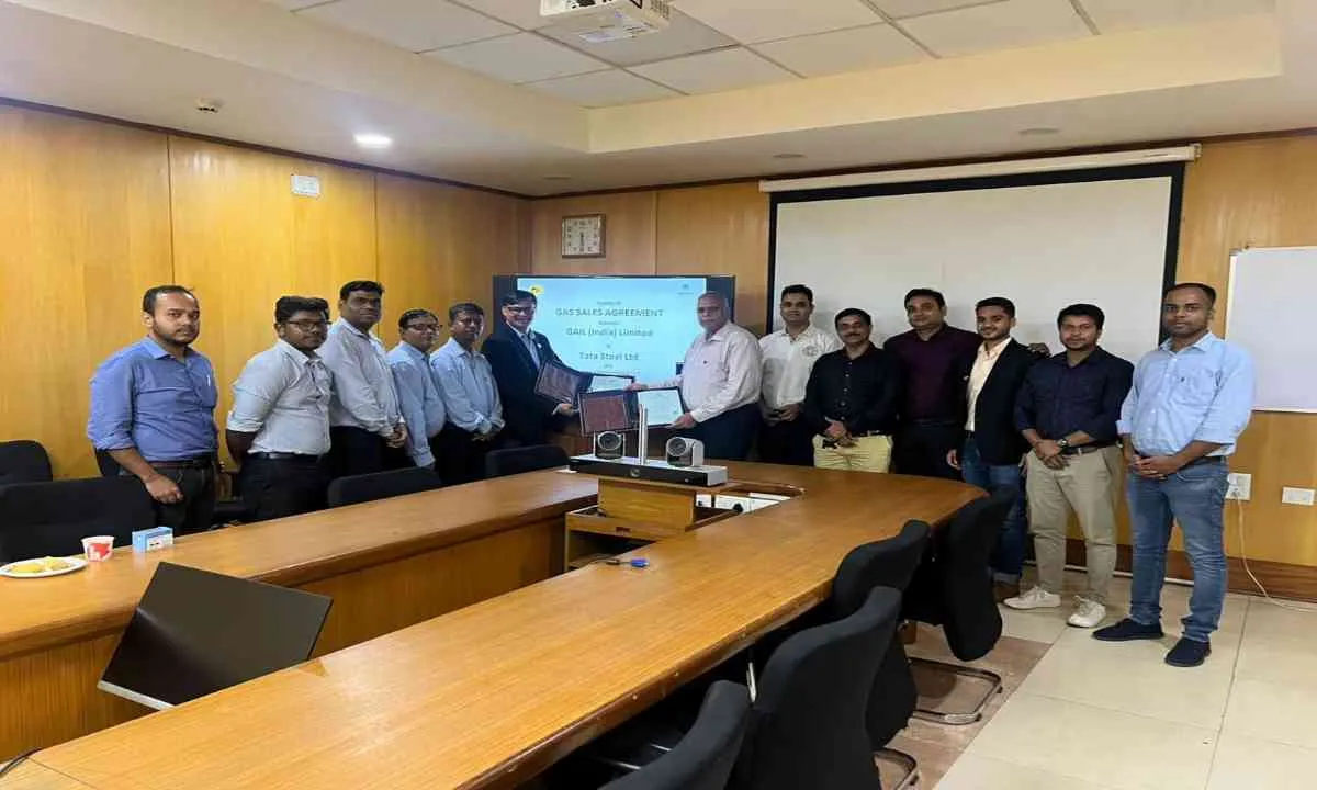 टाटा स्टील और गेल के बीच समझौता, झारखंड में औद्योगिक स्थिरता और स्वच्छ ऊर्जा को बढ़ावा