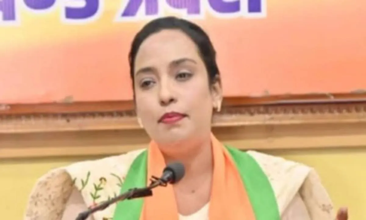 भाजपा राज्य के बच्चों के हितों के साथ नहीं करेगी कोई समझौता: राफिया नाज़ 