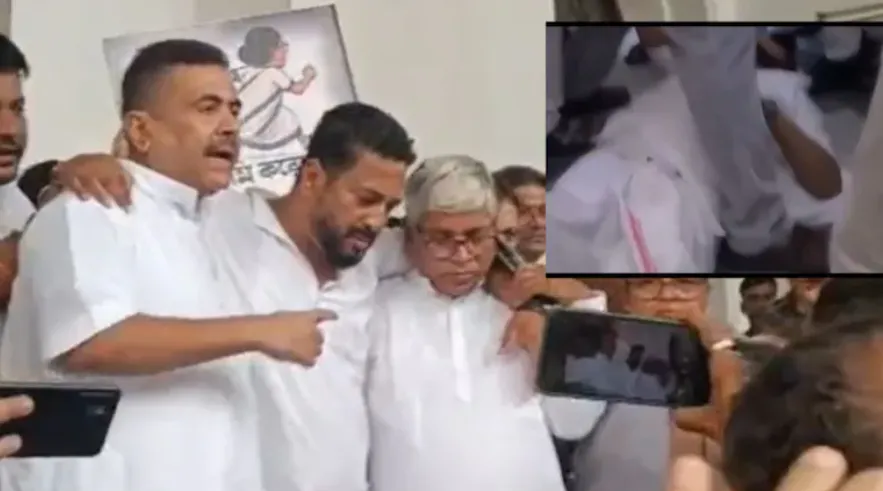 बंगाल विधानसभा में टीएमसी-बीजेपी भिड़ंत, विधायक शंकर घोष को अस्पताल भेजा गया